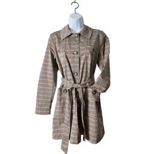 Cabi - Houndstooth Sherlock Coat - Sz.‎ S